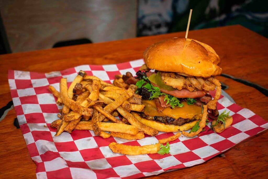 The Front Range BBQ Burger is not to be missed • Photo by Matt Morris, @mmorrisphotography_