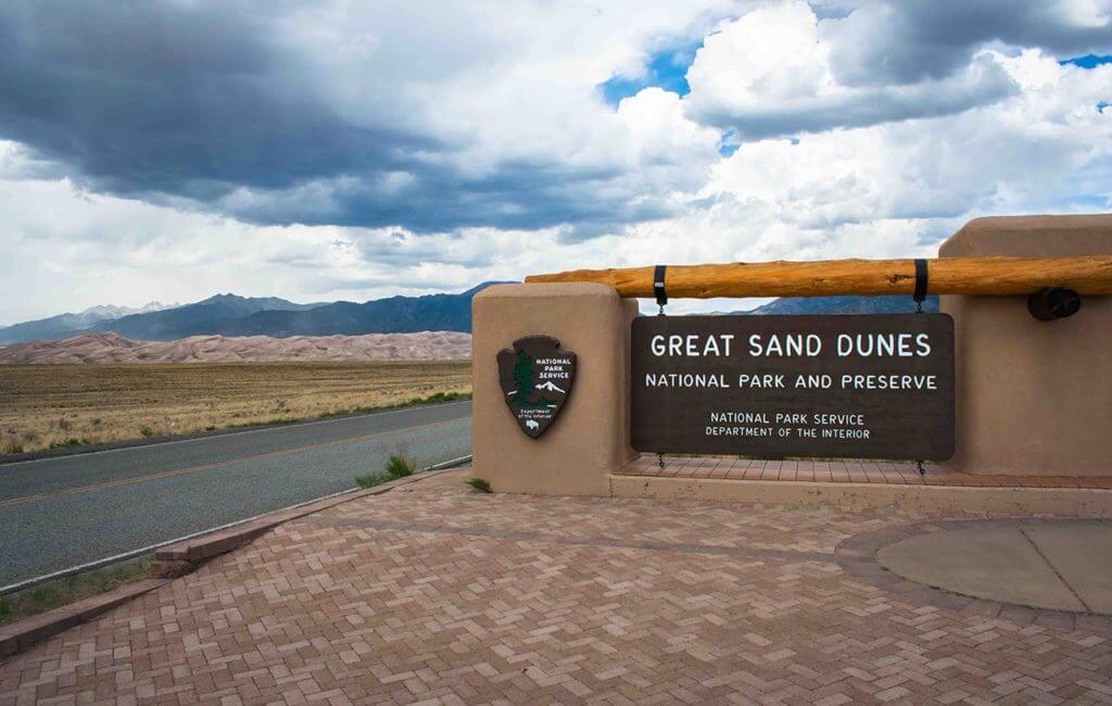 Entrance to The Great Sand Dunes • Photo by Matt Morris, @mmorrisphotography_