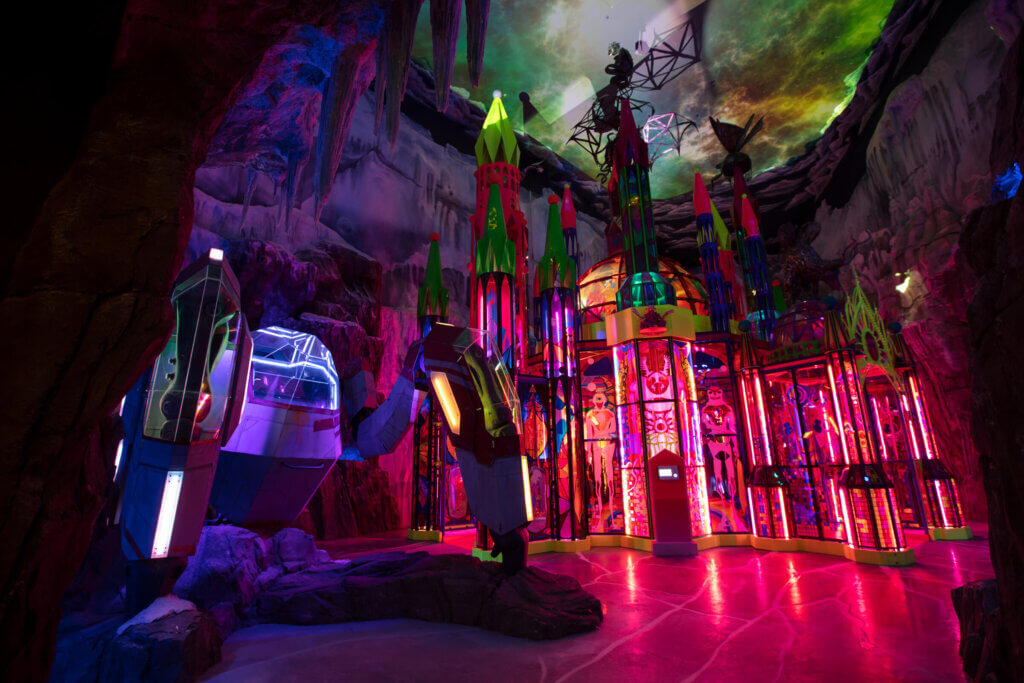 Kate Russell. Meow Wolf
