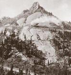 An historic image of Mount Pigsah. Photo courtesy of City of Cripple Creek.