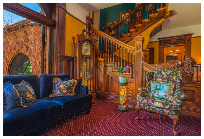 The Orman/Adam's Mansion • Photo courtesy of the Orman Mansion